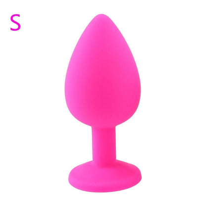 Adult Game Silicone Anal Plug Jewelry Dildo Vibrator Sex Toys for Woman Prostate Massager Bullet Vibrator Butt Plug For Men Gay