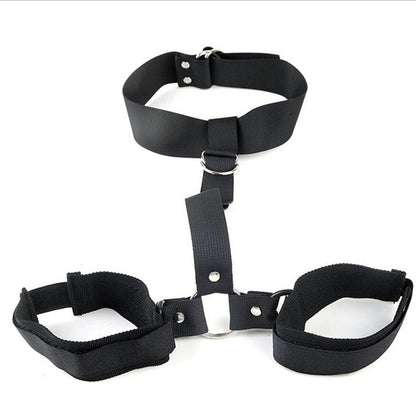 Adult Games Slave Sex Toys for Women BDSM Bondage Restraints Adjustable Handcuffs Ankle Nylon Straps Fetish Couples Sex Products