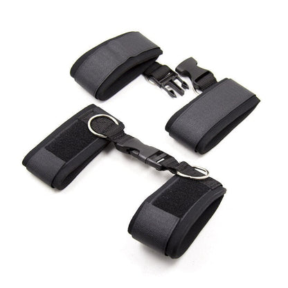 Adult Games Slave Sex Toys for Women BDSM Bondage Restraints Adjustable Handcuffs Ankle Nylon Straps Fetish Couples Sex Products