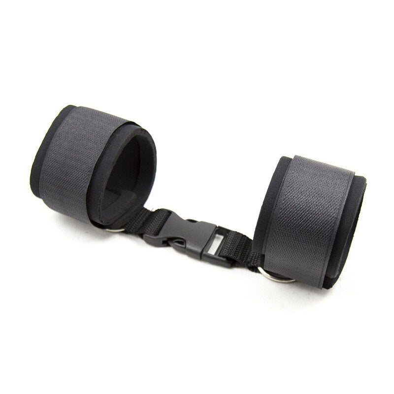 Adult Games Slave Sex Toys for Women BDSM Bondage Restraints Adjustable Handcuffs Ankle Nylon Straps Fetish Couples Sex Products