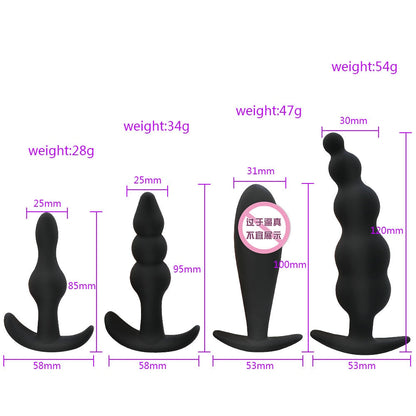 Adult Silicone Anal Plug Dildo Vibrator for Women Men Prostate Massager Anal Toys Butt Plug Sex Toys for Women Intimate Toys