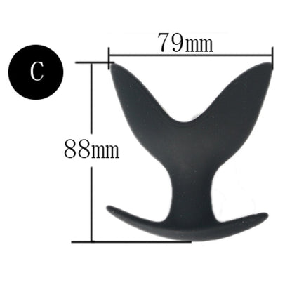 Adult Toy Silicone Anal Speculum Dildo Butt Plug Adult Sex Toys Unisex Opening Hollow Anal Plug Anus Vaginal Dilator Sex Product