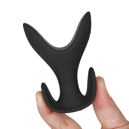 Adult Toy Silicone Anal Speculum Dildo Butt Plug Adult Sex Toys Unisex Opening Hollow Anal Plug Anus Vaginal Dilator Sex Product