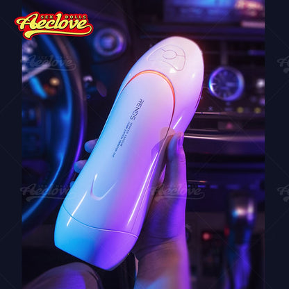 Aeclove Automatic Vibrators Male Masturbation Cup Homme Masturbator Suction Pocket Pussy Realistic TPE Vagina Sex Toy for Men