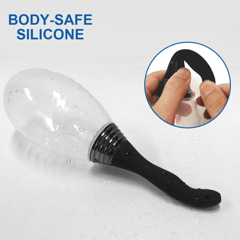 Anal Butt Plug Cleaner Health Enema Rectal Shower Vaginal Enemator Intimate Goods Anus Sex Toy Tool for Women Men Adult Rinser