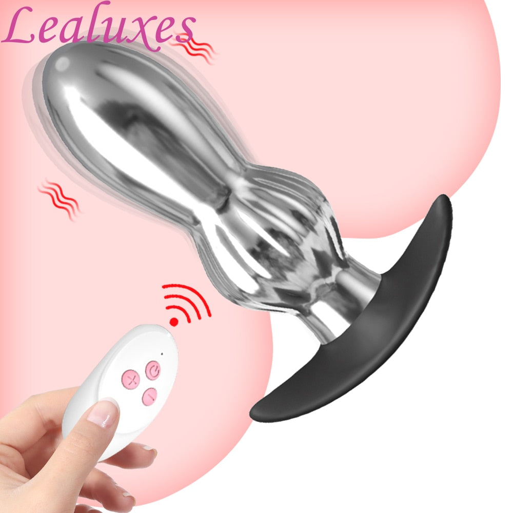 Anal Butt Plug Prostate Massager Wireless Remote Control Wearable Vibrating Anal Plug Sex Toy for Women Men Gay