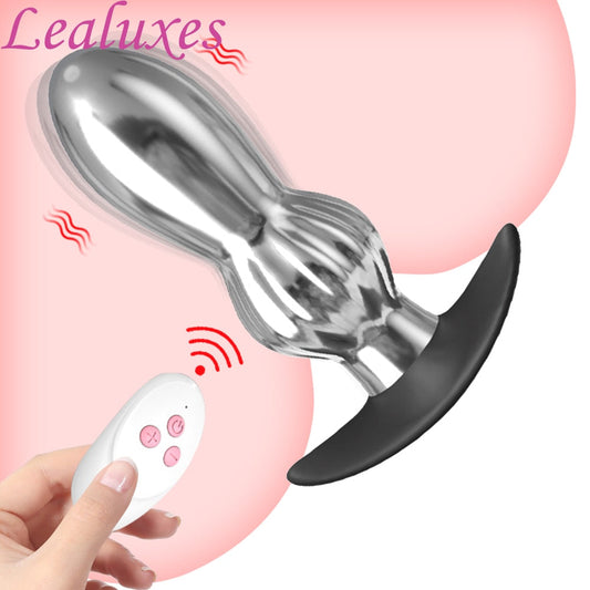 Anal Butt Plug Prostate Massager Wireless Remote Control Wearable Vibrating Anal Plug Sex Toy for Women Men Gay