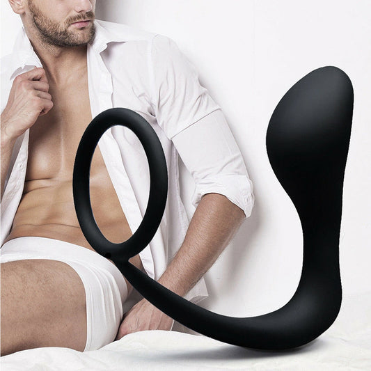 Anal Plug Prostate Massager Cock Ring Anal Plug Dildo G-Spot Butt Plug Adult Toys Anal Toys for Women Men Gay Sex Shop