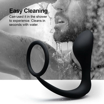 Anal Plug Prostate Massager Cock Ring Anal Plug Dildo G-Spot Butt Plug Adult Toys Anal Toys for Women Men Gay Sex Shop