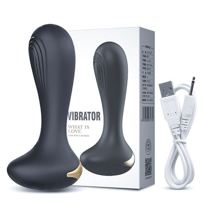 Anal Plug Vibrator Female Arousal Butt Plug for Women, Men, Unisex, Silicone Sex Toy for Men or Gay