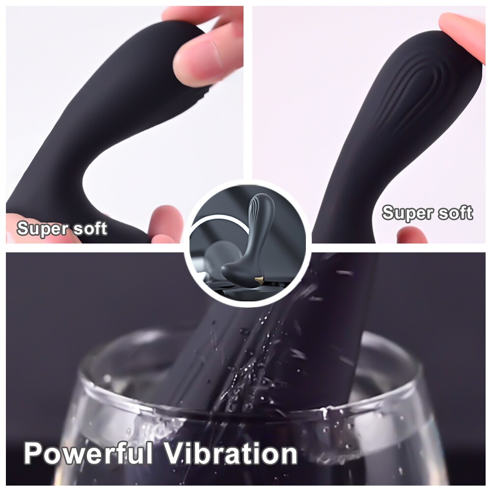 Anal Plug Vibrator Female Arousal Butt Plug for Women, Men, Unisex, Silicone Sex Toy for Men or Gay