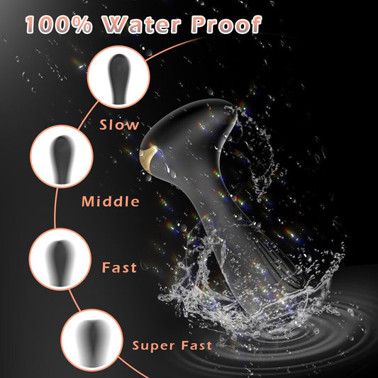 Anal Plug Vibrator Female Arousal Butt Plug for Women, Men, Unisex, Silicone Sex Toy for Men or Gay