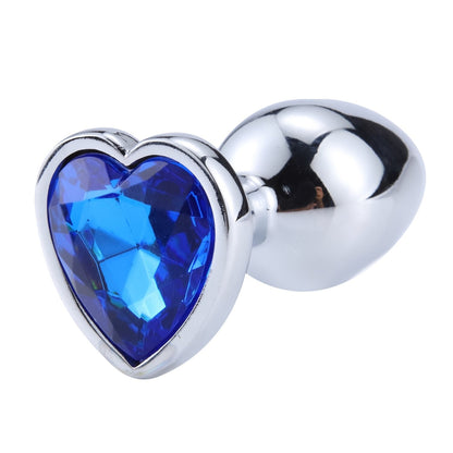 Anal Toys Heart-shaped Metal for Women Adult Sex Products Men Butt Plug Stainless Steel Anal Plugs Sex Vibrators Anal Dildo Toys