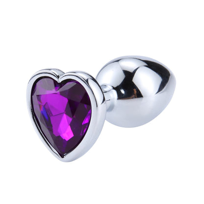 Anal Toys Heart-shaped Metal for Women Adult Sex Products Men Butt Plug Stainless Steel Anal Plugs Sex Vibrators Anal Dildo Toys