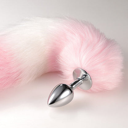 Anal Toys Tail Plug In The Ass Metal Butt Plug for Women Fox Tail Erotic Sex Shop Anal Dilator Buttplug Adults Goods for Couples