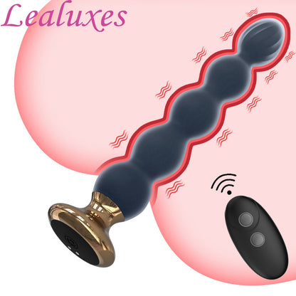 Wireless Remote Control Anal Vibrator for Women Anal Beads Prostate Massager Butt Plug Stimulator Sex Toys for Men Women Couple