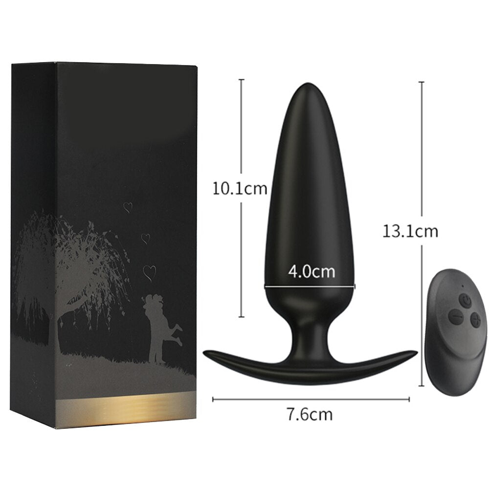 Anal Vibrator for Men, Wireless Remote Control Silicone Butt Plug for Gays, Plug Sex Toys for Women, Adult Products, Prostate Massager