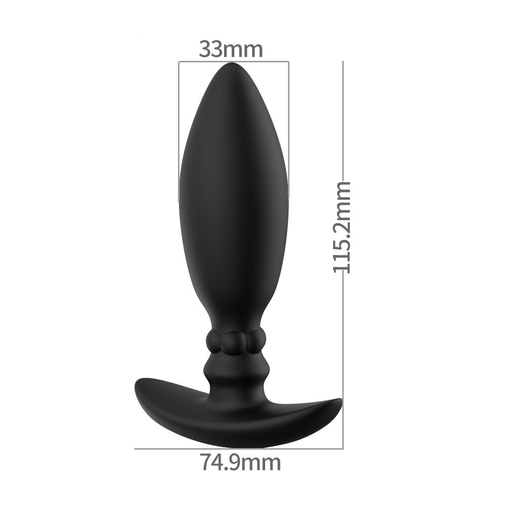 Anal Vibrator for Men, Wireless Remote Control Silicone Butt Plug for Gays, Plug Sex Toys for Women, Adult Products, Prostate Massager