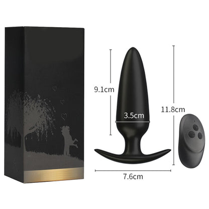 Anal Vibrator for Men, Wireless Remote Control Silicone Butt Plug for Gays, Plug Sex Toys for Women, Adult Products, Prostate Massager