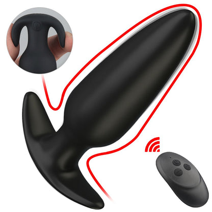 Anal Vibrator for Men, Wireless Remote Control Silicone Butt Plug for Gays, Plug Sex Toys for Women, Adult Products, Prostate Massager