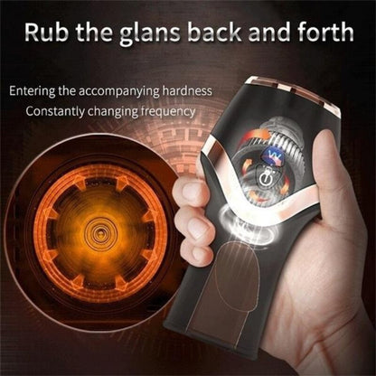 Soft Automatic Male Masturbation Cup Adult Male Trainer Vibrating Masturbator Sex Toy Vibrating Massage Toy for Man