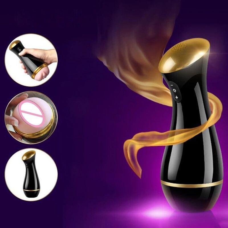 Automatic Male Masturbator for Men, Electric Telescopic Pocket Vagina, Real Pussy Adult Erotic Sex Toys for Men, Masturbation Aids