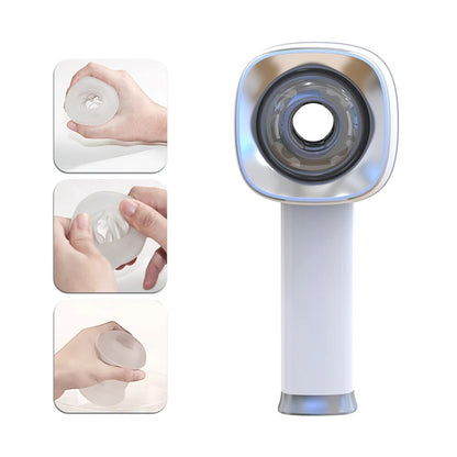 Automatic Men Masturbator Cup, Vagina Masturbation Vibrator, Adult Blowjob Pussy Stimulator Sex Toys for Male Intimate Goods