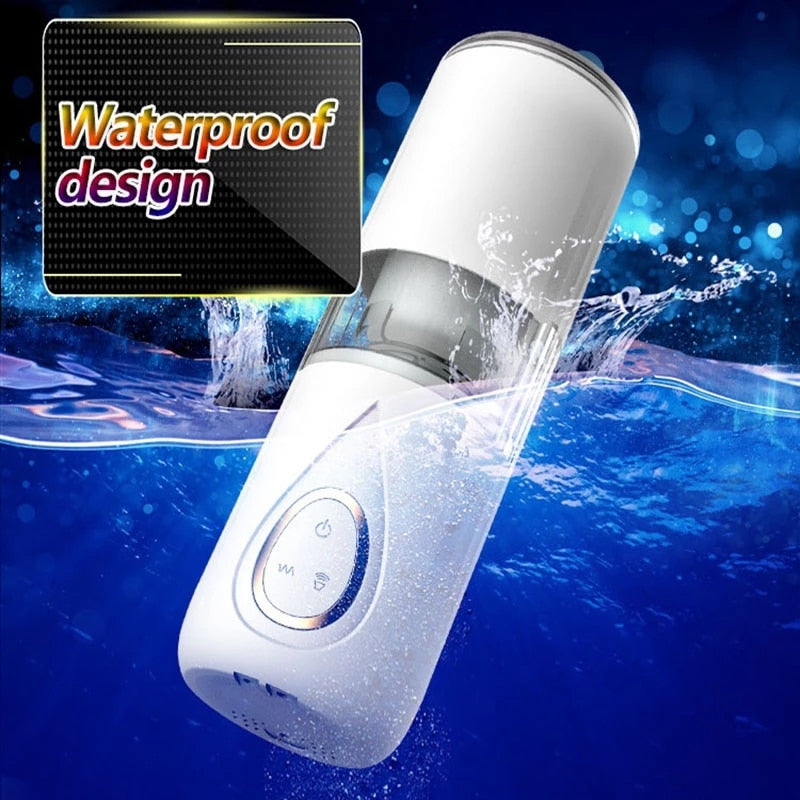 Automatic Telescopic Rotating Male Masturbator Cup Moan Blowjob Real Vagina Thrusting Masturbation Tools Sex MachineToys for Men
