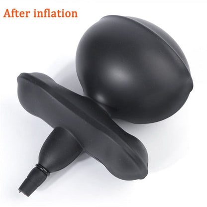 BDSM Super Huge Mouth Gag Strapless Inflatable Expansion Open Mouth Gag Restraint Bondage Adult Sex Toys for Women Couples Slave