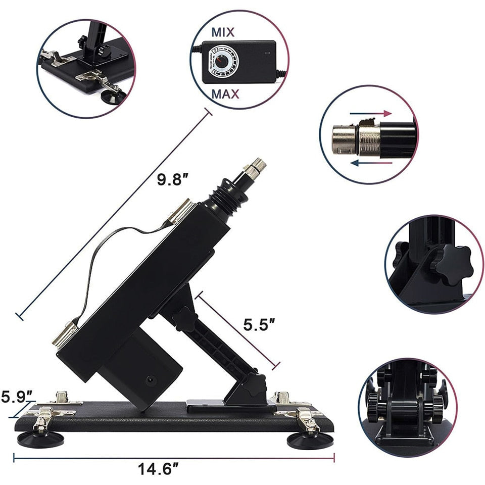 BUXP 3XLR Automatic Masturbation Machine Quiet Love Stronger Vibrator for Women and Men Safe Confidential Package