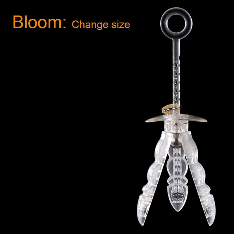 BDSM Anal Dilator Hollow Anal Plug Glowing Dildo Big Butt Plug with LED Buttplug Men Prostate Massage Sex Toys Vagina Extender