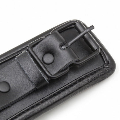 Bdsm Bondage Collar Genuine Leather and Iron Chain Link Metal Hole Slave Collars for Women Sex Toys for Couples Sex Restraints