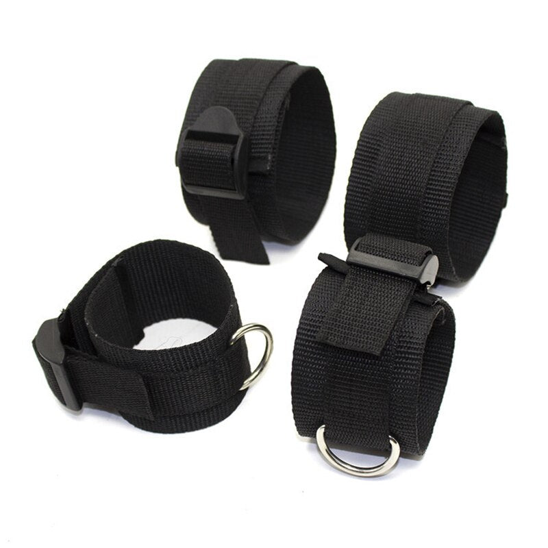 BDSM Toys Under Bed Restraint Strap Erotic Sex Toys for Women Couples Bondage Set Handcuffs Fetish Slave Adult Games Toy Sexshop