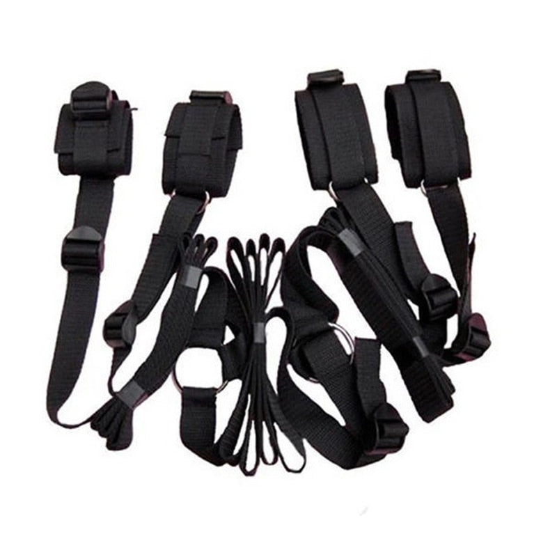 BDSM Toys Under Bed Restraint Strap Erotic Sex Toys for Women Couples Bondage Set Handcuffs Fetish Slave Adult Games Toy Sexshop