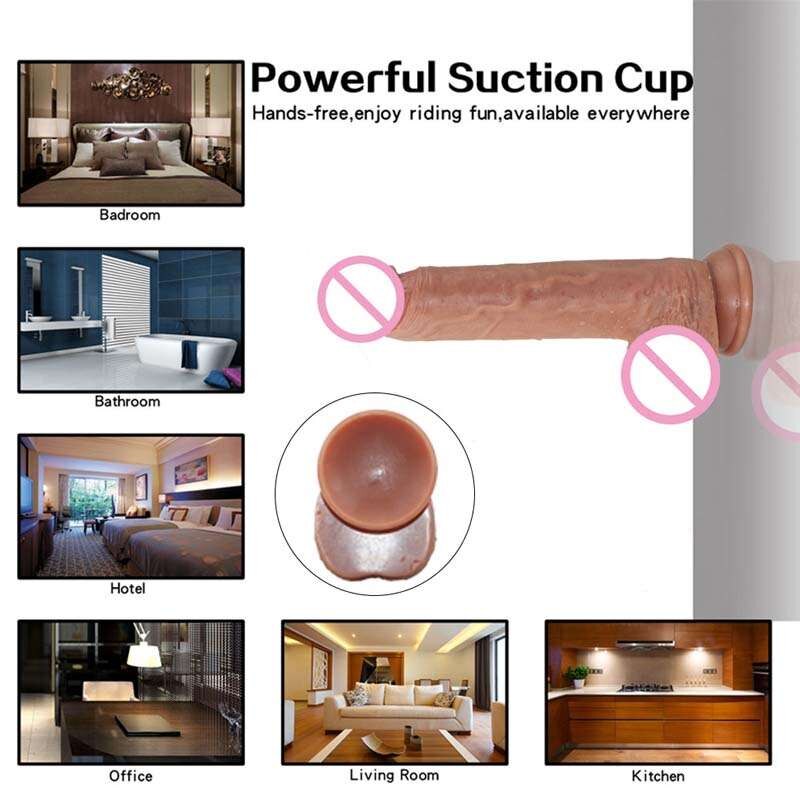 Realistic Big Dildo Penis Suction Cup Dick Sextoys Large Silicone Dildos For Women Masturbators Dildio Adult Sex Toys Games