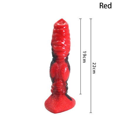 Big Silicone Animal Wolf Dildo Animal Penis G-spot Stimulation Sex Toys for Men Women Lesbian Gay Sex Shop Erotic Adults Product