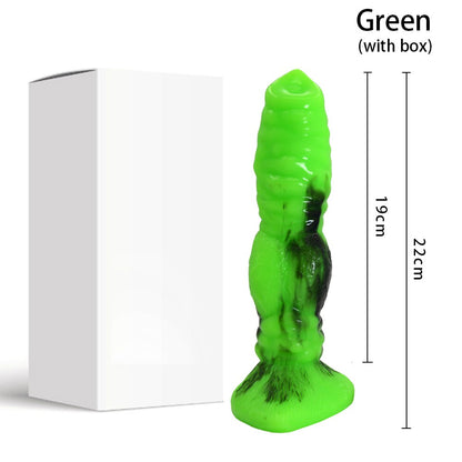 Big Silicone Animal Wolf Dildo Animal Penis G-spot Stimulation Sex Toys for Men Women Lesbian Gay Sex Shop Erotic Adults Product