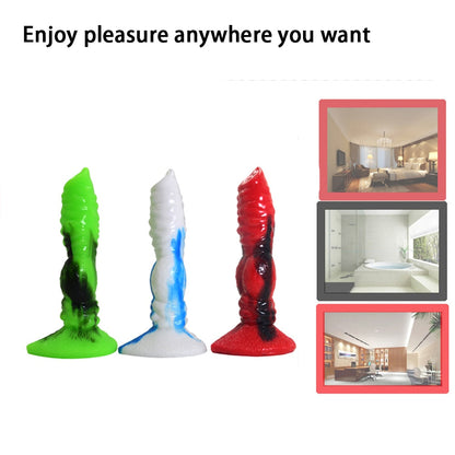 Big Silicone Animal Wolf Dildo Animal Penis G-spot Stimulation Sex Toys for Men Women Lesbian Gay Sex Shop Erotic Adults Product