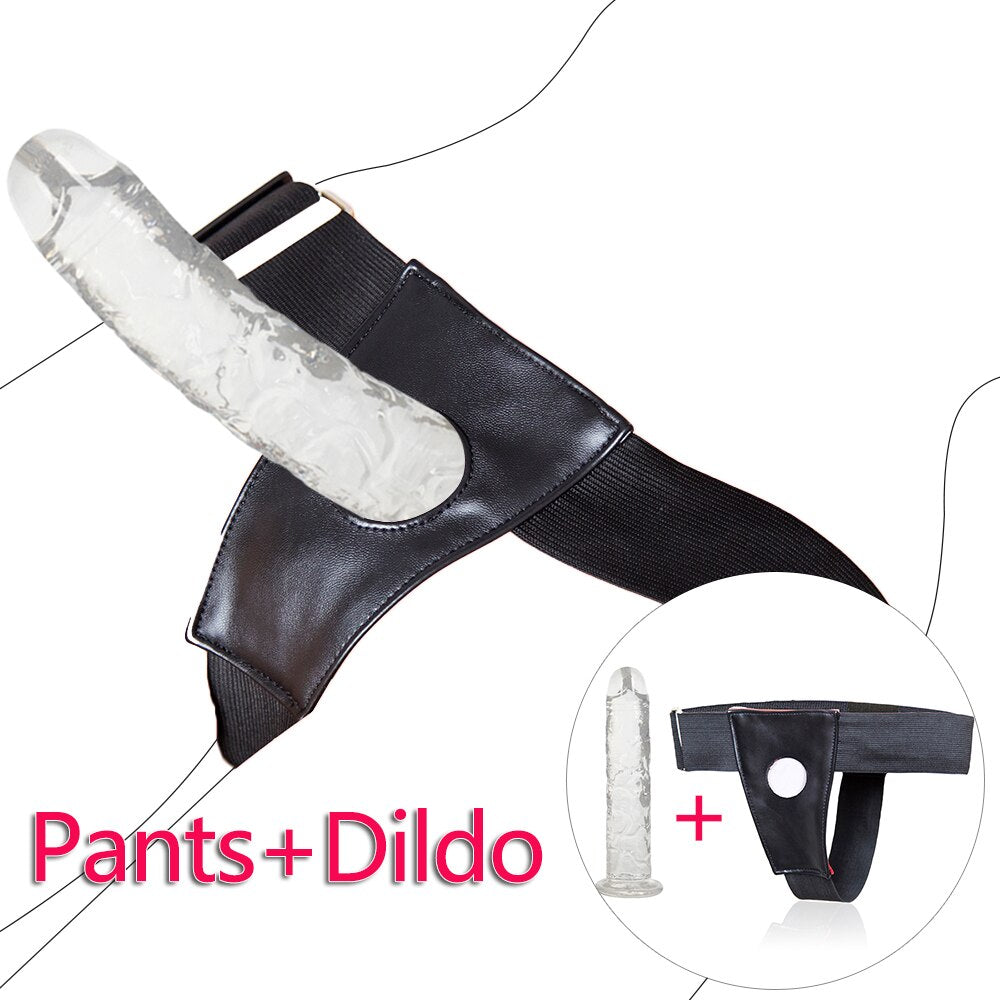Bondage Dildos Wearable Strapon Dildo Panties for Lesbian Women Underwear Strap-on Dildos Realistic Penis Pants Adult Games