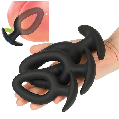 Butt Plug Sex Toys for Men and Women, Silicone Anal Plugs, Male Masturbator, Prostate Massager, Adult Product Sex Toys for Couples and Gays