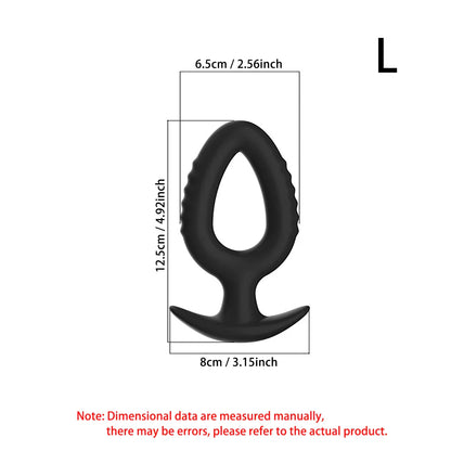 Butt Plug Sex Toys for Men and Women, Silicone Anal Plugs, Male Masturbator, Prostate Massager, Adult Product Sex Toys for Couples and Gays