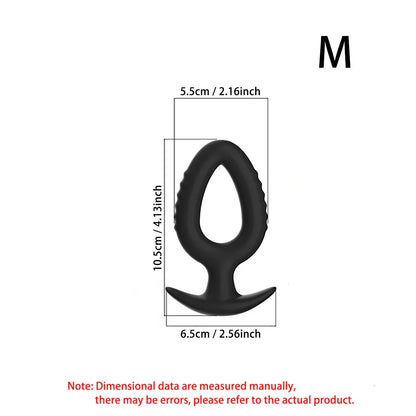 Butt Plug Sex Toys for Men and Women, Silicone Anal Plugs, Male Masturbator, Prostate Massager, Adult Product Sex Toys for Couples and Gays