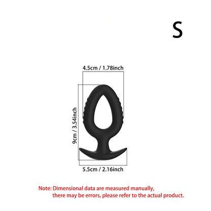 Butt Plug Sex Toys for Men and Women, Silicone Anal Plugs, Male Masturbator, Prostate Massager, Adult Product Sex Toys for Couples and Gays