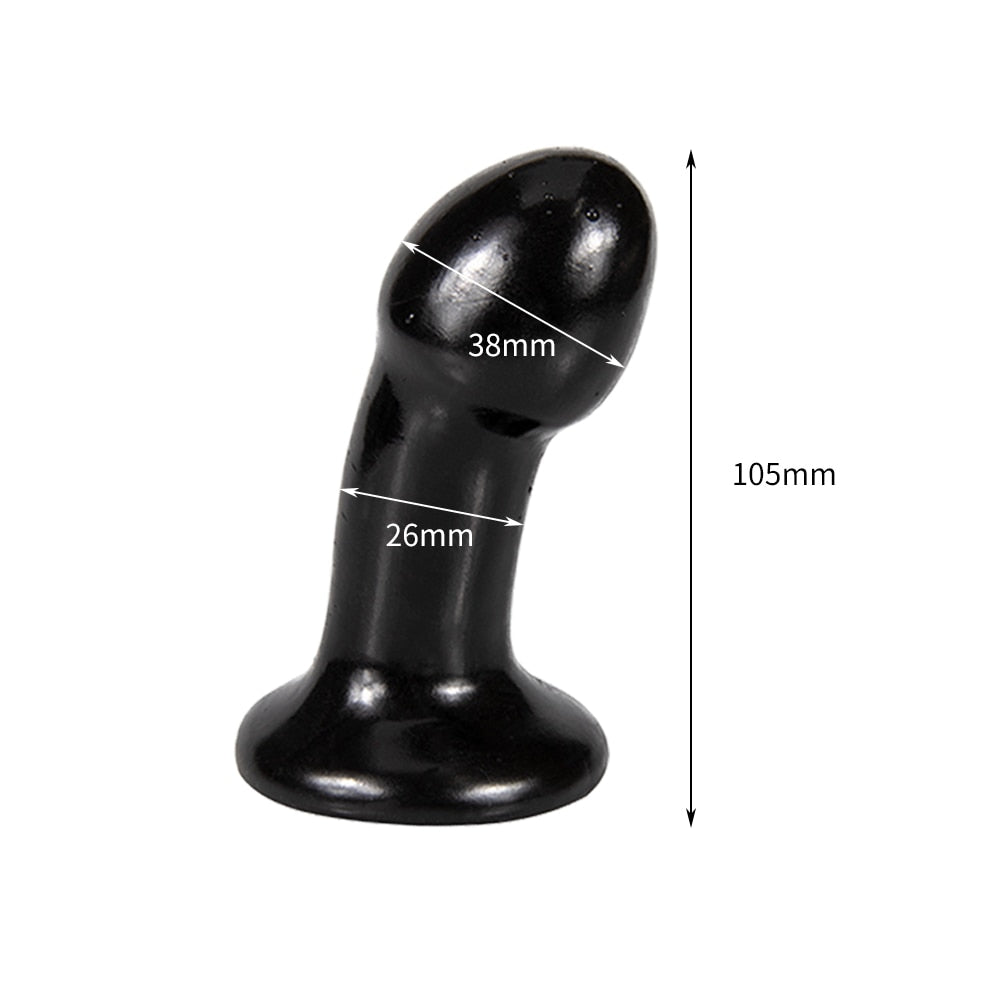 Butt Plug with Strong Suction Cup, Soft Dildo, Adult Products, Butt Plug Prostate Stimulator, Female Masturbation Tool, Sex Toy for Couple