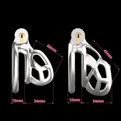 CHASTE BIRD 316 Stainless Steel Python V2.0 3D Printed Cock Mamba Cage Penis Ring Male Cobra Chastity Device Adult Sex Toys