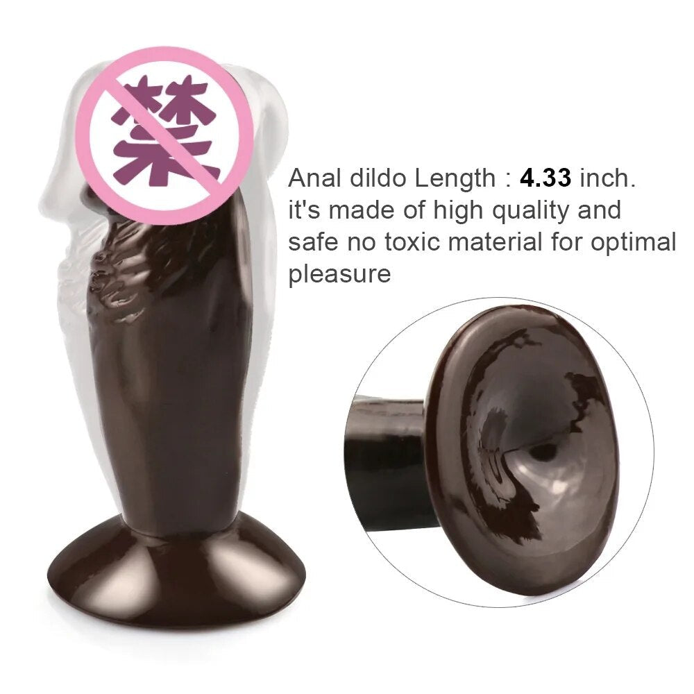 Small Dildo Multi-color Dildos for Women Thick Anal Plug Female Masturbator Adult Sex Toy Juguetes Sexuales Men's Toy