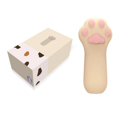 Cat Claw Fingertip Vibrator, Portable Silicone Cartoon Bed Vibrator, G-Spot Clitoris Stimulator, Adult Sex Toy for Women