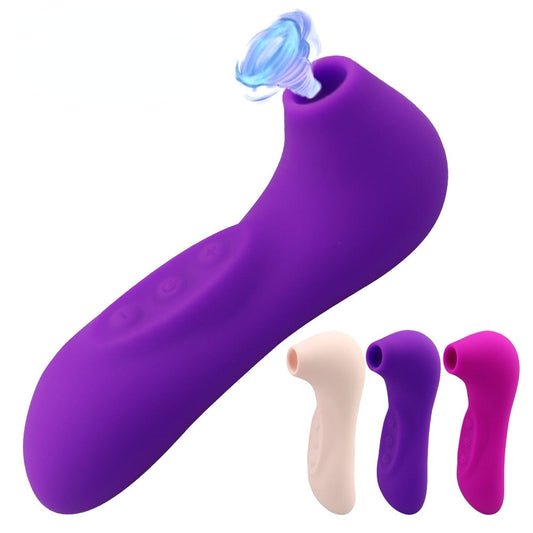Clit Sucker Vibrator, Blowjob, Tongue Licking, G-Spot Massage, Clitoris Stimulator, Nipple Sucking Erotic Sex Toys for Women Sexo