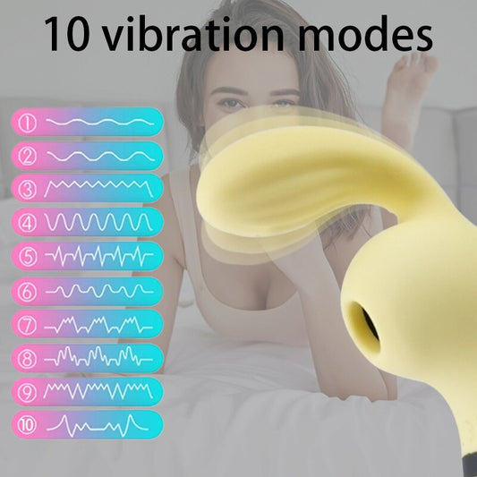Clit Oral Vaginal Sucking Vibrator Female Clitoris Licking Vacuum Stimulator Sex Toys Adult 18 Women Masturbator Products