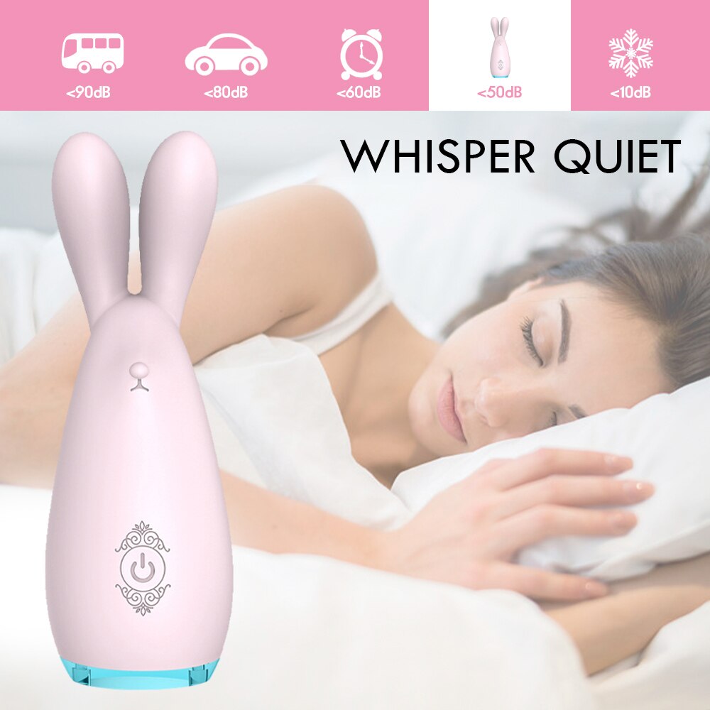 Rabbit Clitoral Stimulator Vibrator for Women, Vaginal Clit Massager, Nipple Sucker, Female Masturbation Sex Toy for Adults